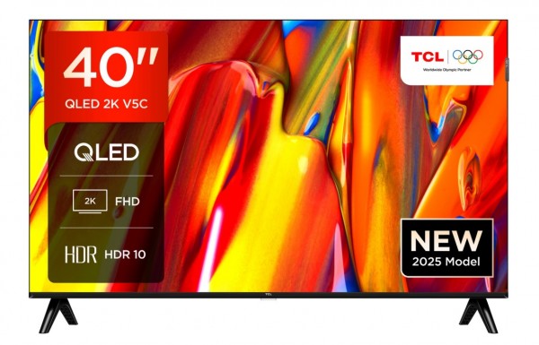 TCL 40V5C-UK 40" QLED FHD HDR Android TV Launceston Cornwall Devon Callington Tavistock Liskeard Yelverton Camelford Wadebridge Okehampton Bude Holsworthy near me local cheap