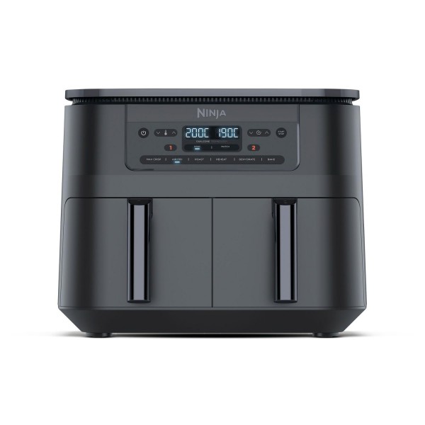 Ninja DZ300UK 7.6 litre 6-in-1 Dual Zone Air Fryer Gun Metal Grey Launceston Cornwall Devon Callington Tavistock Liskeard Yelverton Camelford Wadebridge Okehampton Bude Holsworthy near me local cheap