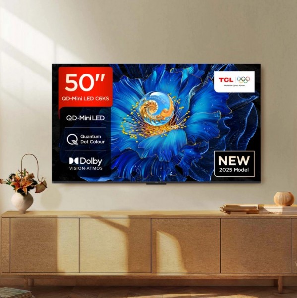 TCL 50C6KS-UK 50" 4K Ultra HD QD-Mini LED TV Launceston Cornwall Devon Callington Tavistock Liskeard Yelverton Camelford Wadebridge Okehampton Bude Holsworthy near me local cheap