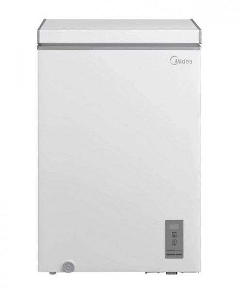 Midea MDRC154FZE01 99 Ltr Chest Freezer White Launceston Cornwall Devon Callington Tavistock Liskeard Yelverton Camelford Wadebridge Okehampton Bude Holsworthy near me local cheap