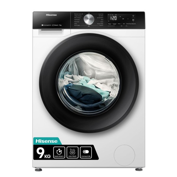 Hisense WF3S9043BW3 9kg 1400 Spin Washing Machine White Launceston Cornwall Devon Callington Tavistock Liskeard Yelverton Camelford Wadebridge Okehampton Bude Holsworthy near me local cheap