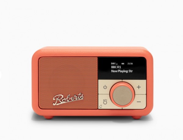 Roberts Revival Petite 2 DAB/DAB+/FM Pop Orange Launceston Cornwall Devon Callington Tavistock Liskeard Yelverton Camelford Wadebridge Okehampton Bude Holsworthy near me local cheap