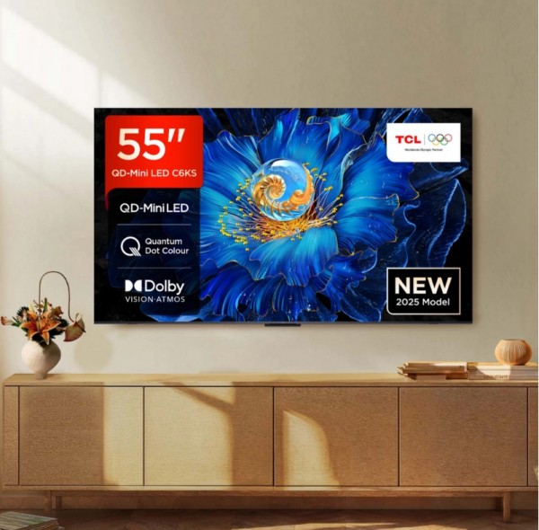 TCL 55C6KS-UK 55" 4K Ultra HD QD-Mini LED TV Launceston Cornwall Devon Callington Tavistock Liskeard Yelverton Camelford Wadebridge Okehampton Bude Holsworthy near me local cheap