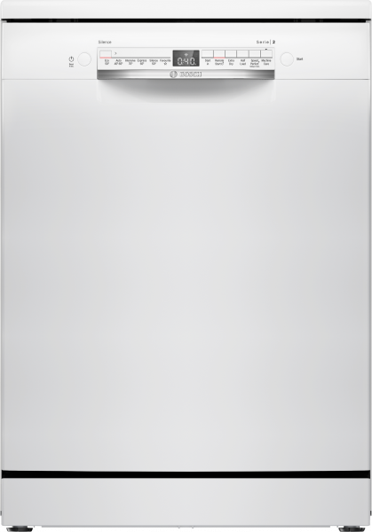 Bosch SMS2HVW06G 60cm Freestanding Dishwasher White Launceston Cornwall Devon Callington Tavistock Liskeard Yelverton Camelford Wadebridge Okehampton Bude Holsworthy near me local cheap