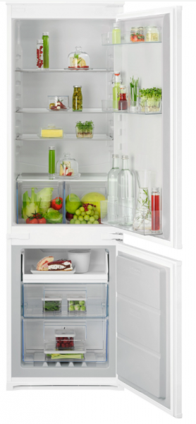 AEG NSC7N18ZES 54.6cm 70/30 Built In Frost Free Fridge Freezer - 5 Year Guarantee
