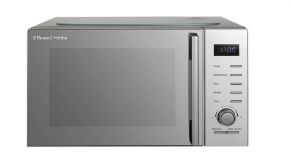 Russell Hobbs RHM2348S 23 Litres Solo Microwave - Silver - 2 Year Warranty*