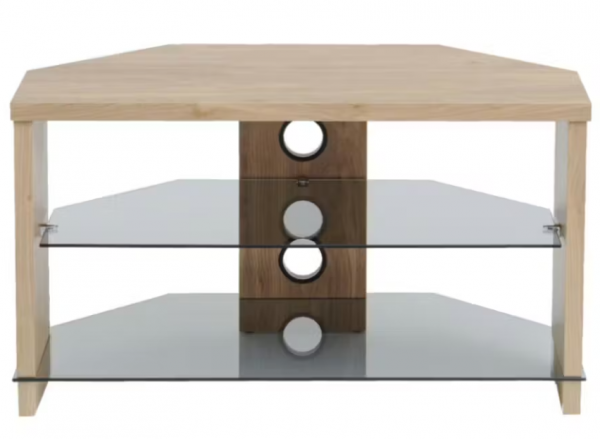 TTAP TVS1003 FLOOR STAND Light Oak 800mm Wide