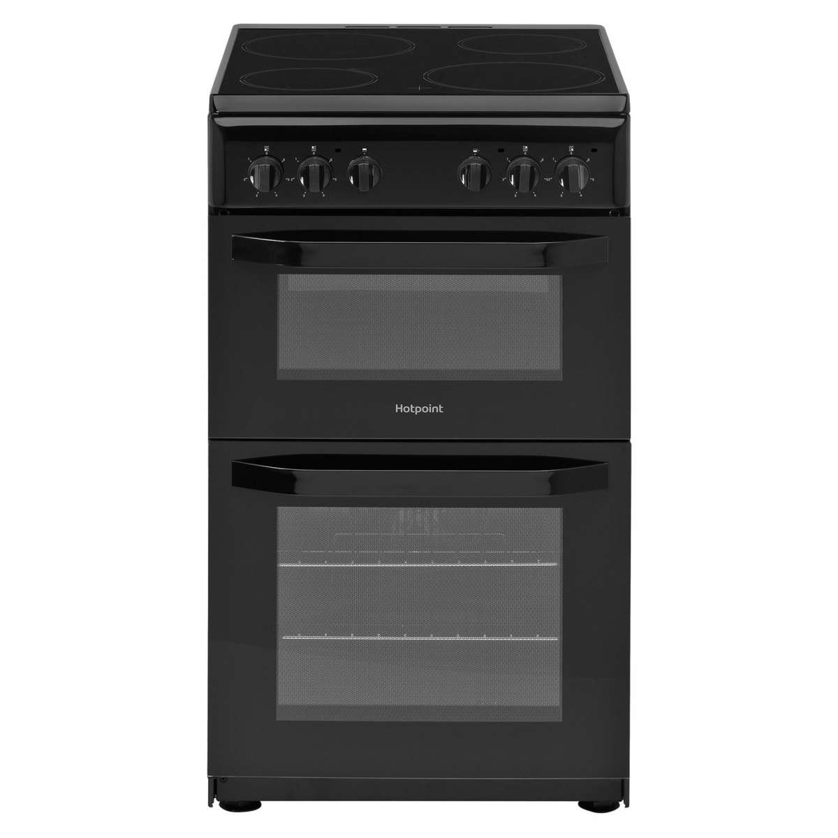Hotpoint HD5V92KCBUK Black 50cm electric cooker Hylands Ltd