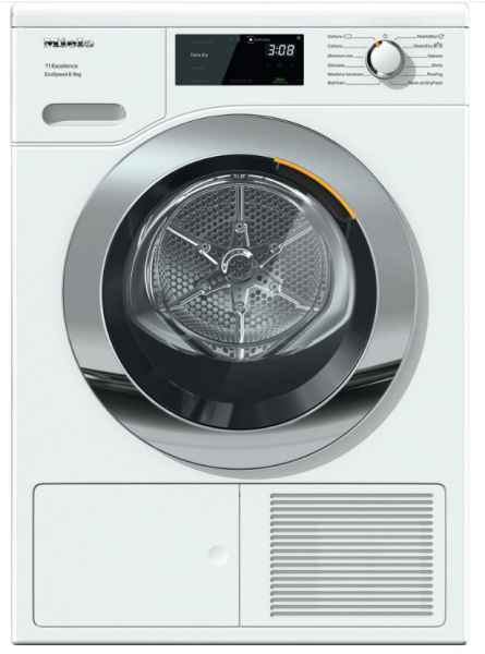 Miele TEH785 WP 9kg Heat Pump Tumble Dryer - White