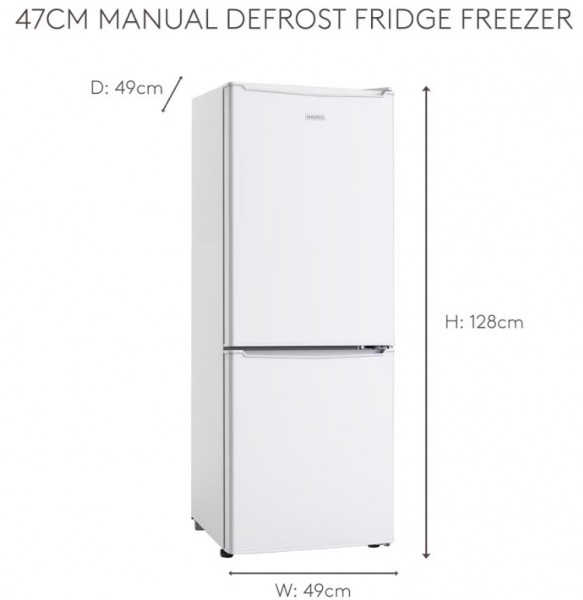 Haden Fridge Freezer HK127W - 2 Year Guarantee*