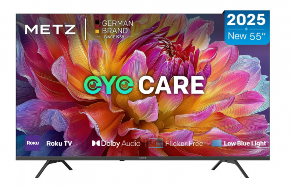 Metz 55MRF6000ZUK 55" Freely 4K DLED Smart TV - Black - 2 Year Guarantee*