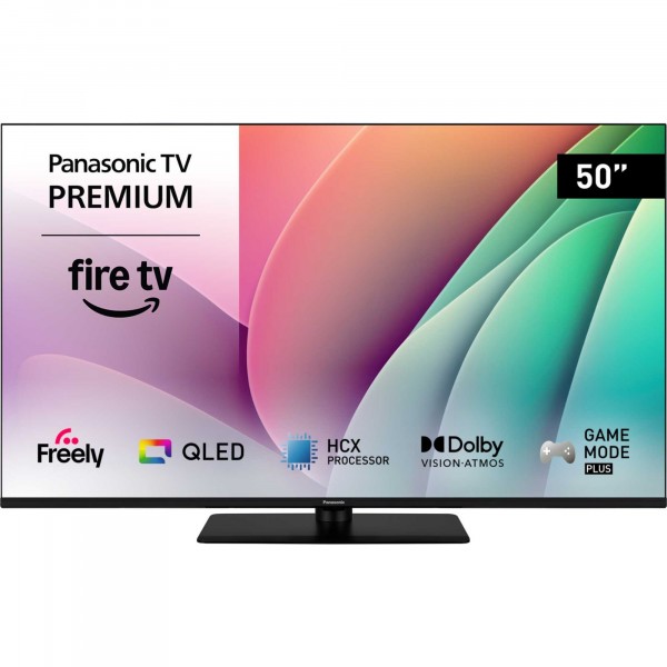 Panasonic TV50W80AEY 50&quot; QLed Tv with FIRE Tv - Free 5 Year Warranty*