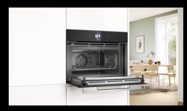 Bosch CMG7361B1B Built-in compact combination microwave oven Black