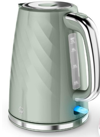 Swan SK14611SGE Windsor Sage Green Kettle