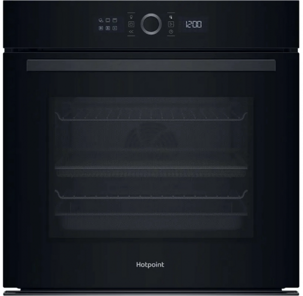 Hotpoint HOI4S8PM0BUK 60cm Built-In Single Pyrolytic Oven with Active Multiflow and Air Fry - 3 Year