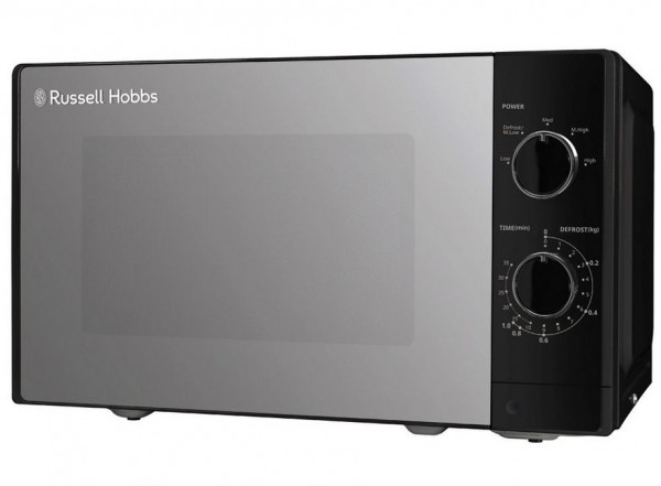 Russell Hobbs Black 800w 20 Litre Microwave RHM2047B - 2 Year Warranty*
