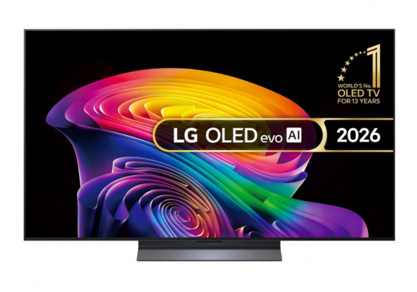 LG OLED55C66LB.AEK 55" 4K OLED evo AI Smart TV - Free 5 Year Warranty*