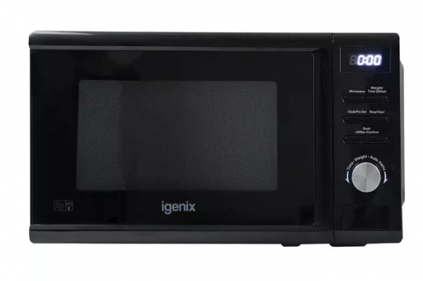 IGENIX IGMD0820B Compact Solo Microwave - Black