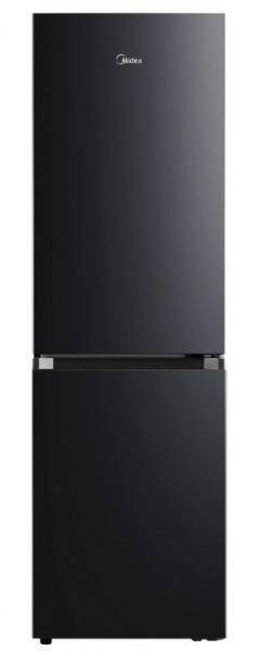 Midea MDRB379FGD30 54.7cm 60/40 Total No Frost Fridge Freezer- D Energy - Black - 2 Year Warranty*