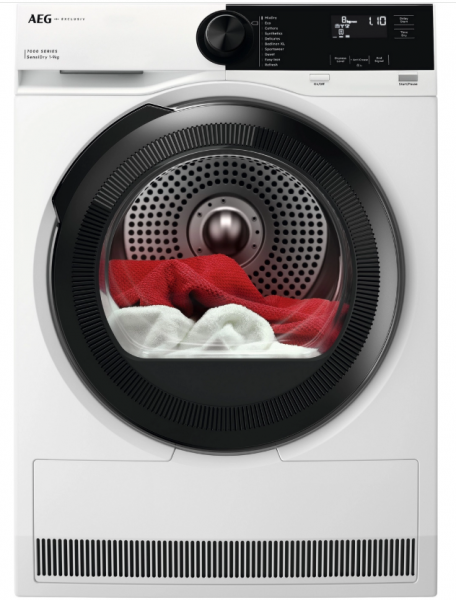 AEG TR729A4B 9kg Heat Pump Tumble Dryer - 5 Year Guarantee