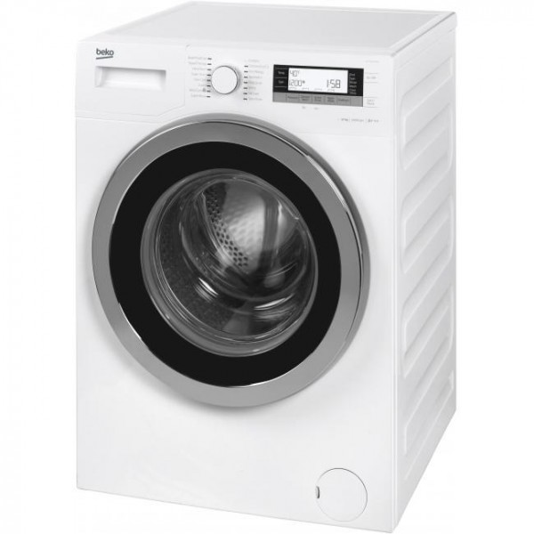 Beko WY124854 12kg washing machine 1400 spin A+++ energy rated 14 min