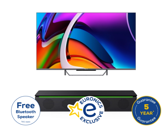 Metz 43MQE7600ZUK 43" 4K Ultra HD QLED Smart TV - Free 5 Year Warranty with receipt*