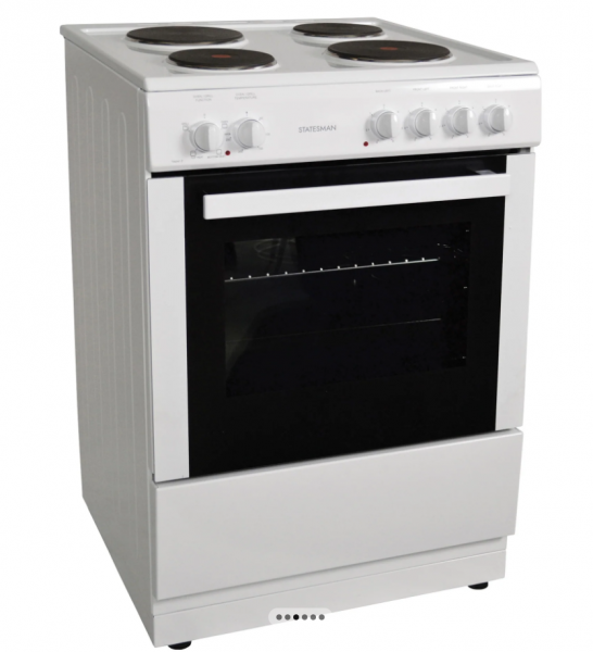 Statesman 60cm electric cooker NAPIER60EW