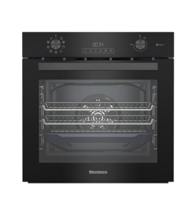 Blomberg ROEN8232WBP 72L Single Electric Oven - Black - Free 5 Year Warranty*