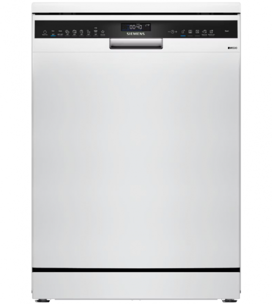 Siemens SN25EW13CE iQ500 60cm Dishwasher in White 14 Place A - Free 5 Year Warranty*