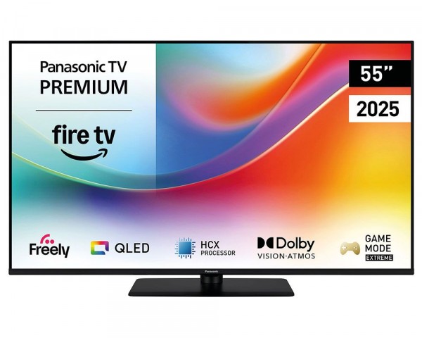 Panasonic TV-55W85BEY 55&quot; 4K QLED Smart TV with Fire TV - Free 5 Year Warranty*