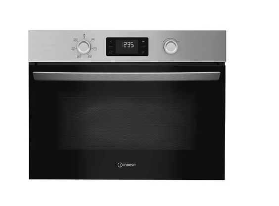 INDESIT IP 252R XUK Built-in Microwave with Grill - Stainless Steel