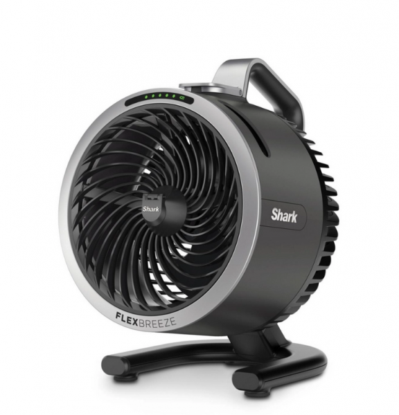 Shark FA050UK FlexBreeze HydroGo outdoors &amp; indoors misting Fan - Cool Grey Charcoal