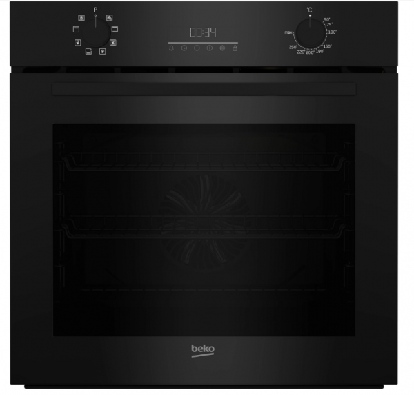 Beko CIMD91B 59.4cm Built In Electric Single Oven - Black - 2 Year Warranty*