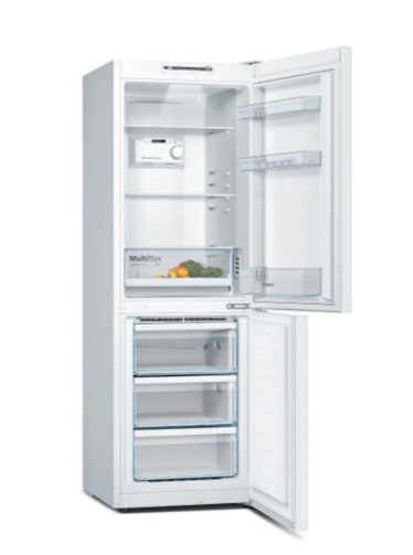 Bosch KGN33NWEBG 60cm No Frost Fridge Freezer - White - Free 5 Year Warranty*