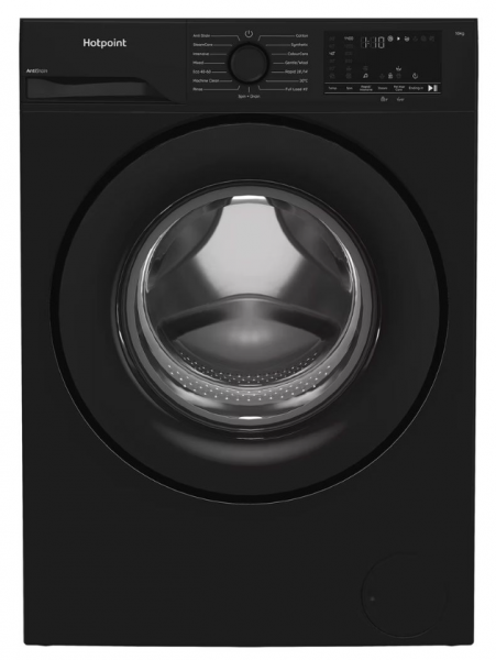 Hotpoint H101BANTISTAINUK Freestanding 10kg 1400rpm Anti-Stain Washing Machine in Black