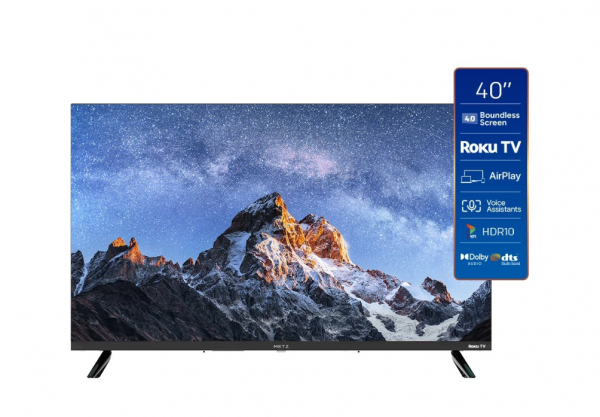 Metz 40MTD6000YUK 40&quot; LED Roku Smart TV - 2 Year Warranty* - Scoop Offer - Limited Time