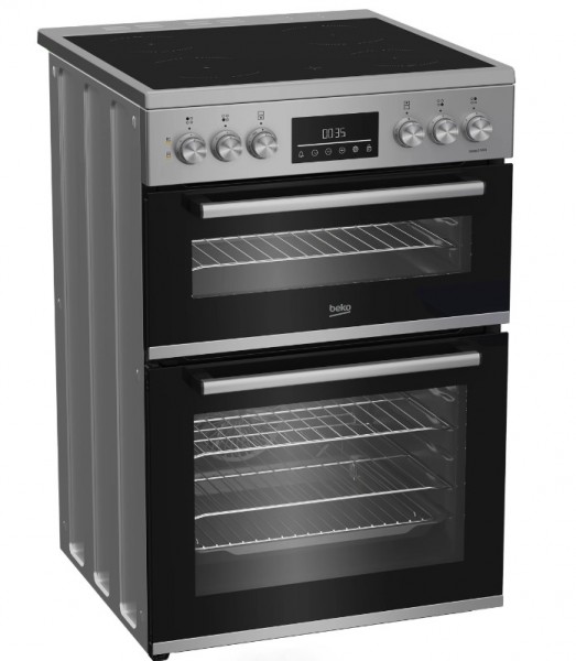 Beko Silver 60cm Cooker EDC6731S