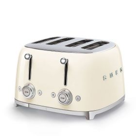SMEG TSF03CR 4 SLICE CREAM TOASTER