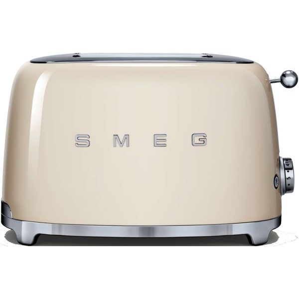 Smeg TSF01CRUK Cream 2 Slice toaster