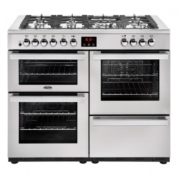 BELLING 110DFTPROSTA 110CM DUAL FUEL RANGE STAINLESS STEEL