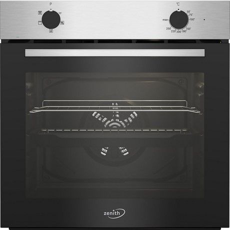 Zenith ZEF600X Single Fan Oven Stainless Steel A Rated