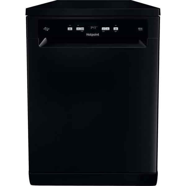 Hotpoint HFC3C26WCBUK Freestanding Dishwasher 60cm Black