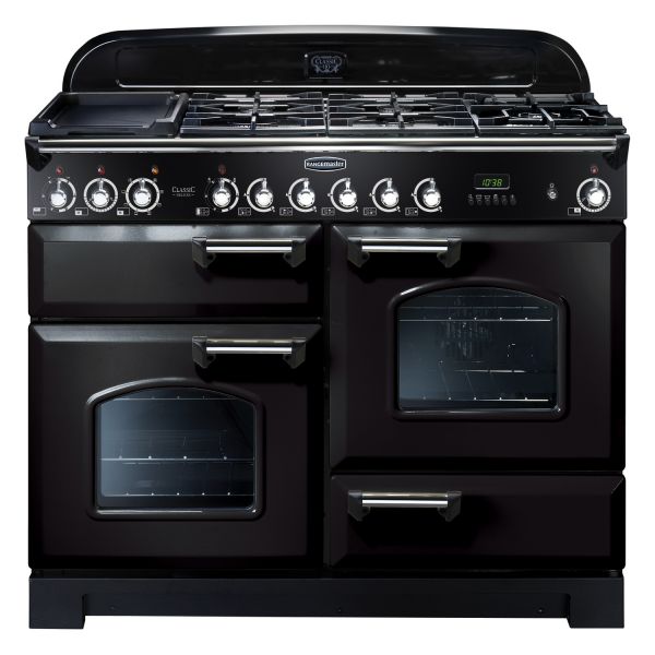 RANGEMASTER CDL110DFFBLC CLASSIC DELUXE 110 DUAL FUEL BLACK