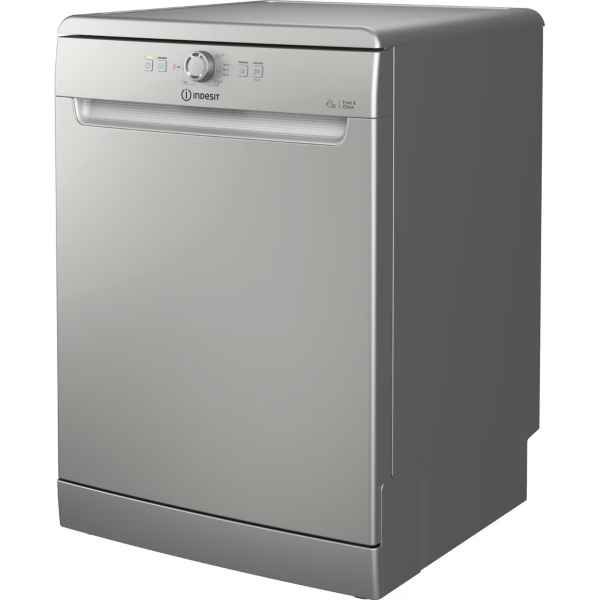 Indesit D2FHK26SUK 60cm Freestanding Dishwasher Silver