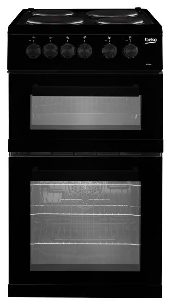 BEKO KD533AK 50CM TWIN CAVITY COOKER BLACK