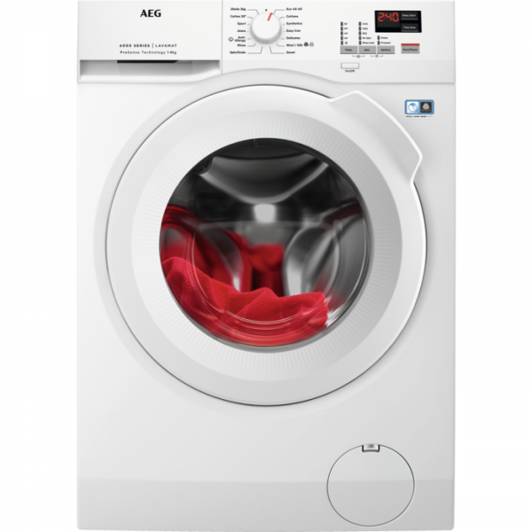 AEG L6FBK841B 8kg 1400spin Washing Machine