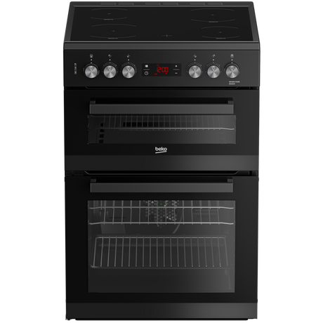 BEKO EDC634K 60CM DOUBLE OVEN BLACK