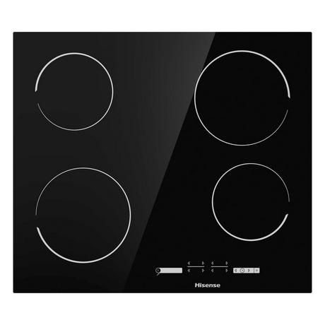 HISENSE E6431C 4 Zone 60cm Ceramic Touch Hob Black