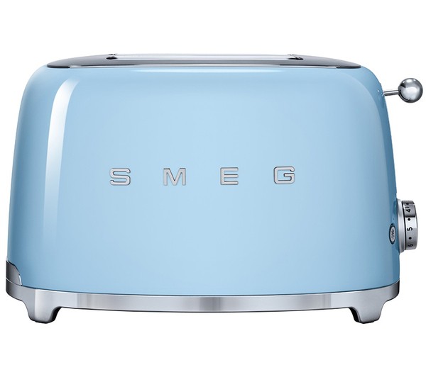 Smeg TSF02PBUK Pastel Blue 4 Slice toaster
