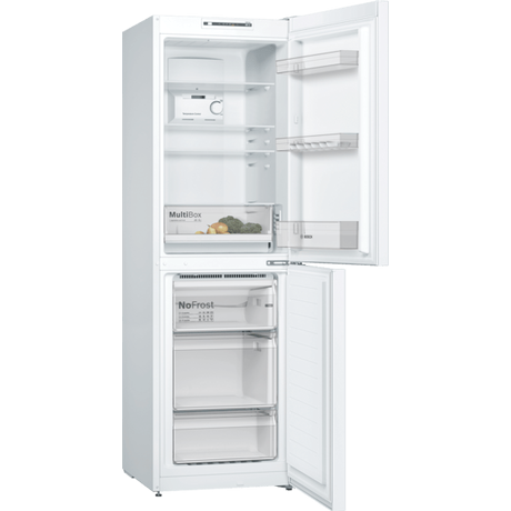 Bosch KGN34NWEAG Frost Free Fridge Freezer White